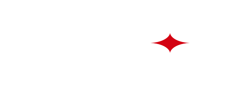 Eventwise brand logo: white lowercase text with a red diamond accent above the 'i' on a black background.